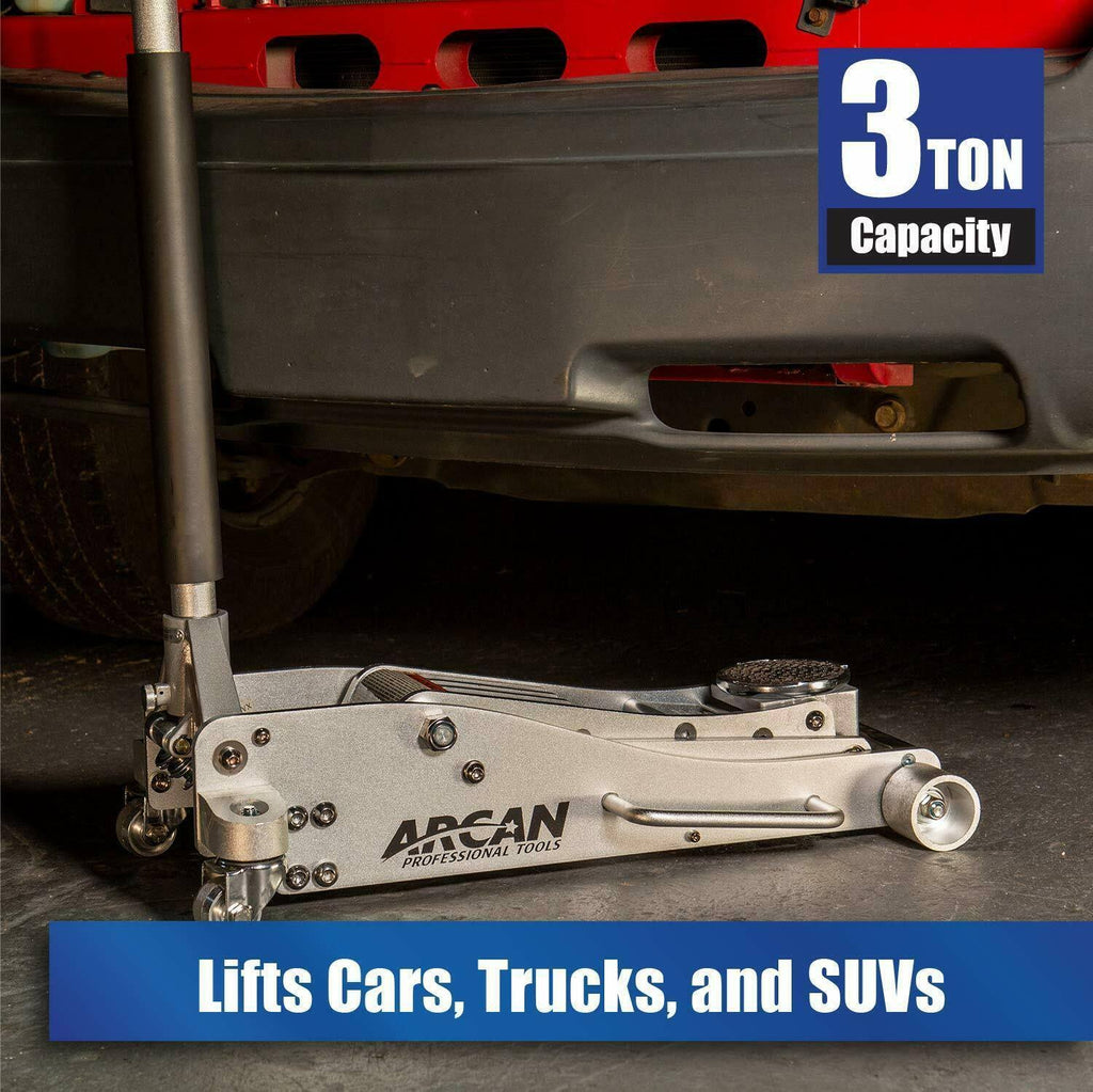 3-Ton Quick Rise Aluminum Floor Jack E651095