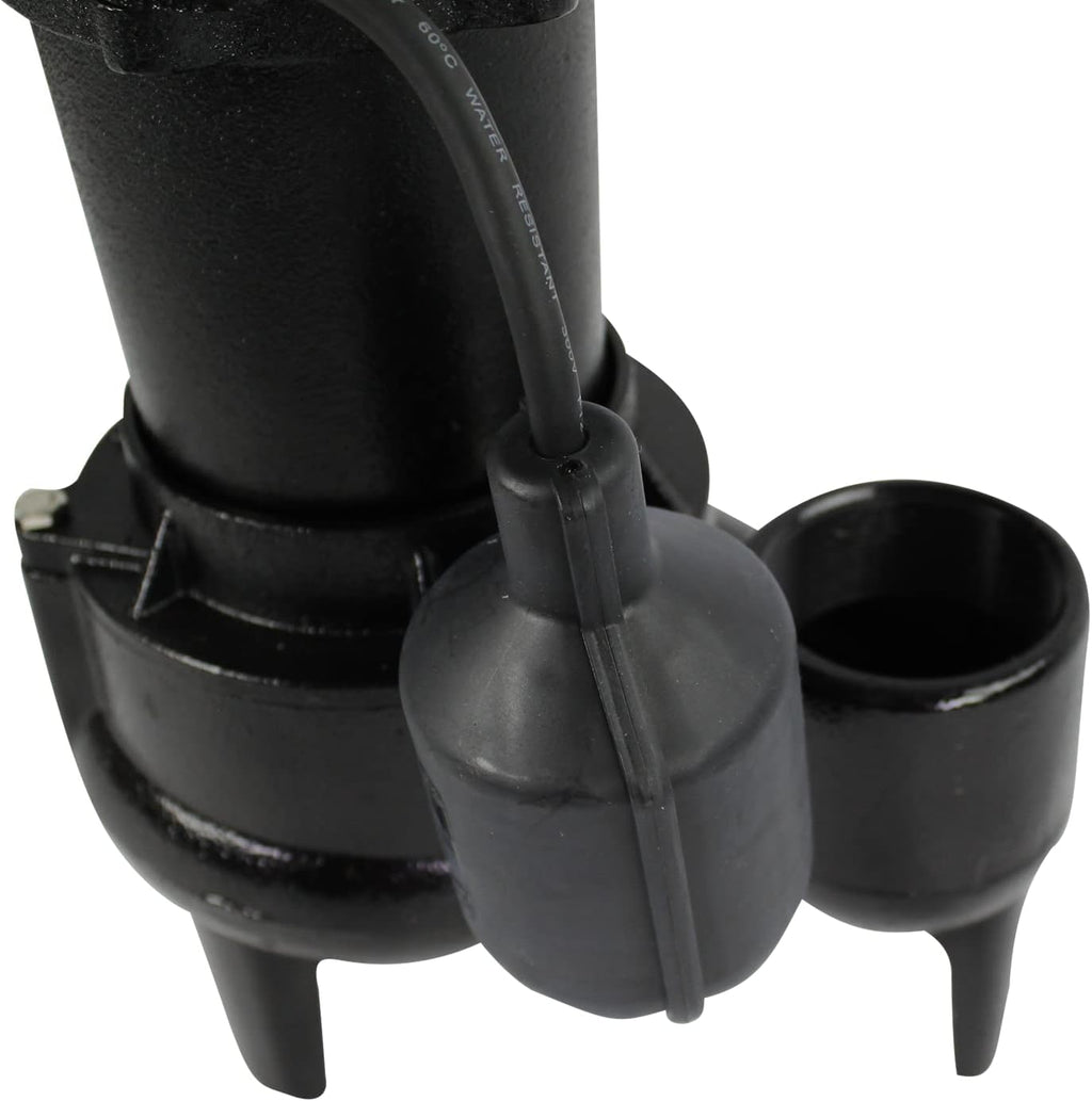Cast Iron Sewage Pump with Tether Float Switch L934439