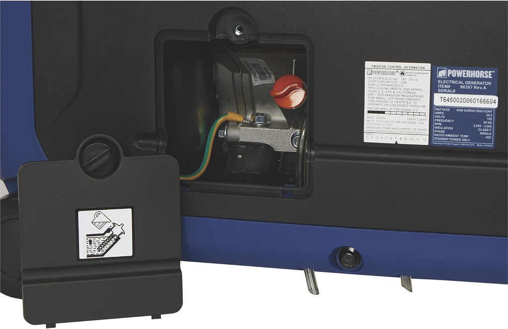 4500 Surge Watts 3500 Rated Watts Electric Start Inverter Generator Pack of 2 U741