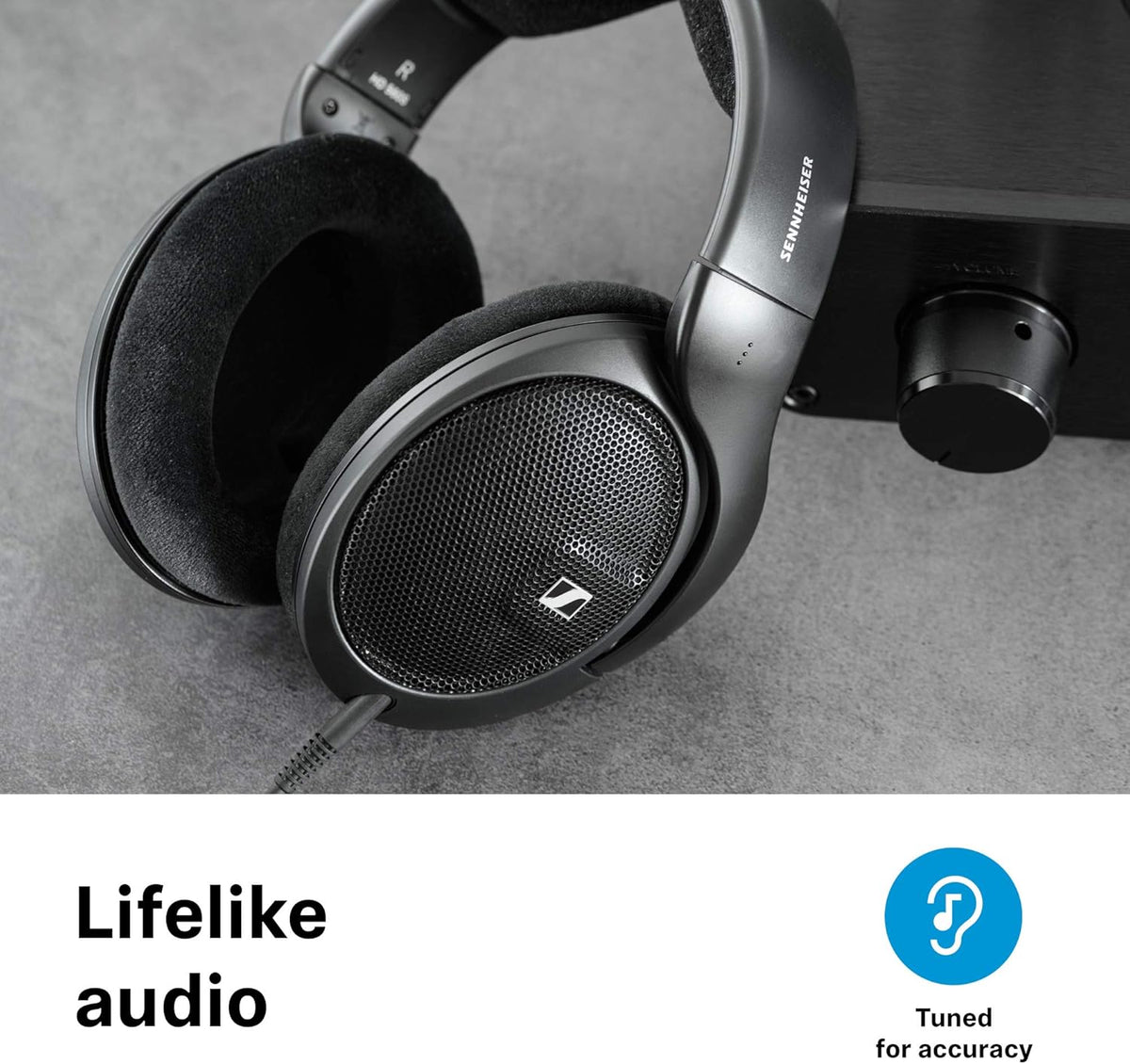 Over-The-Ear Open-Back Headphones (Black) G99226