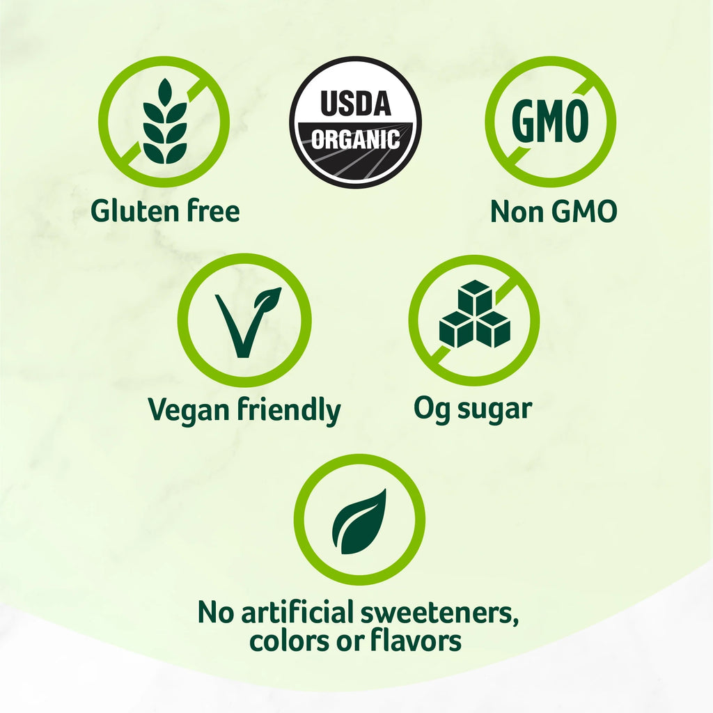 Organic Greens Superfood Supplement Powder Blend, Unflavored, 8.57 oz, 24 Servings A152467