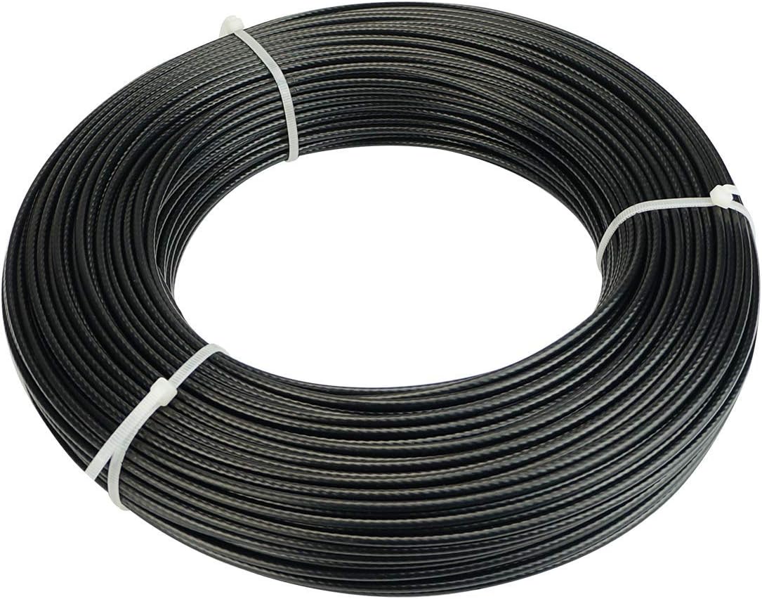 Black Vinyl Coated Stainless Steel Wire Rope M254
