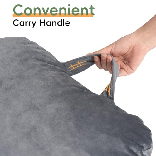Shredded Memory Foam Backrest Pillow with Arms S37485