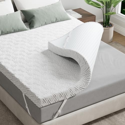 3 Inch Gel Memory Foam Mattress Topper, King E1513