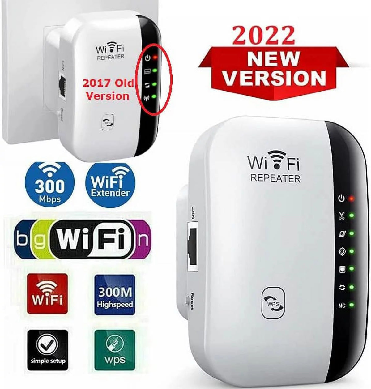 WiFi Extender with Ethernet Port V688912