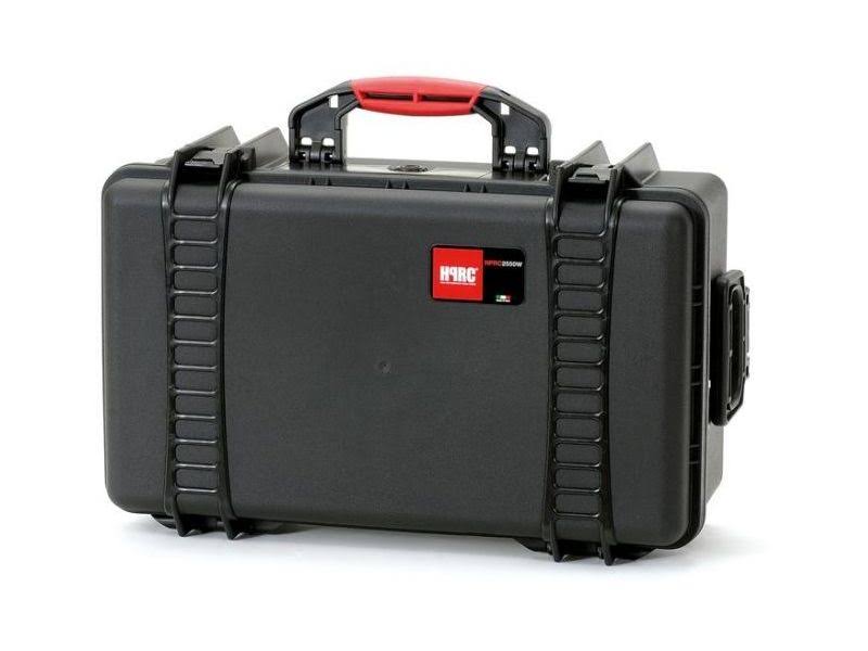 Black Wheeled Hard Case with Cubed Foam X306691