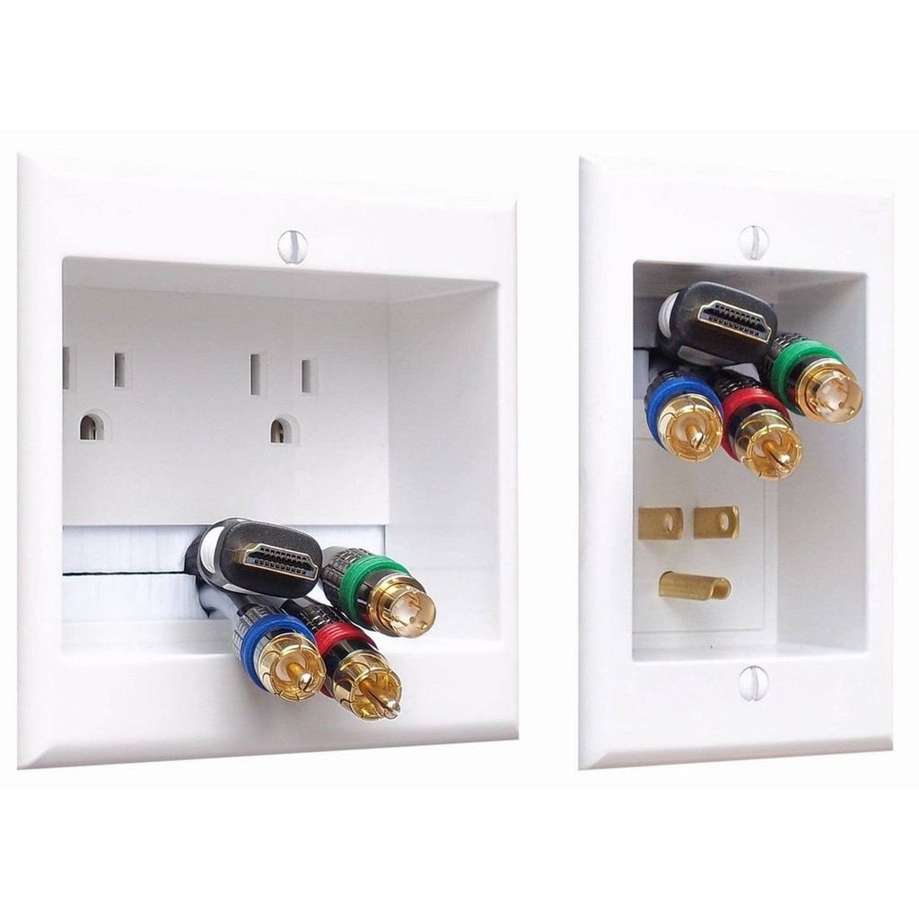Recessed In-Wall Cable Management W176