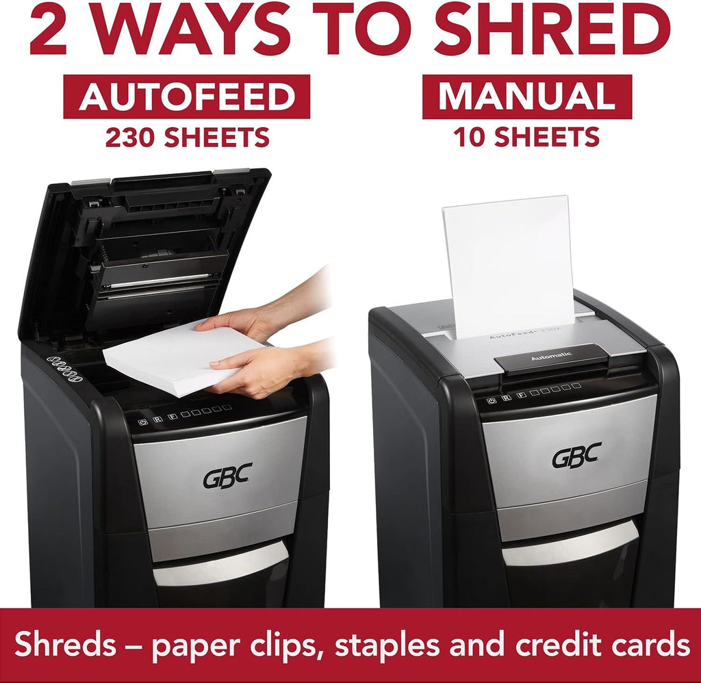 Auto Feed 100 Sheet Super Cross-Cut Paper Shredder N407