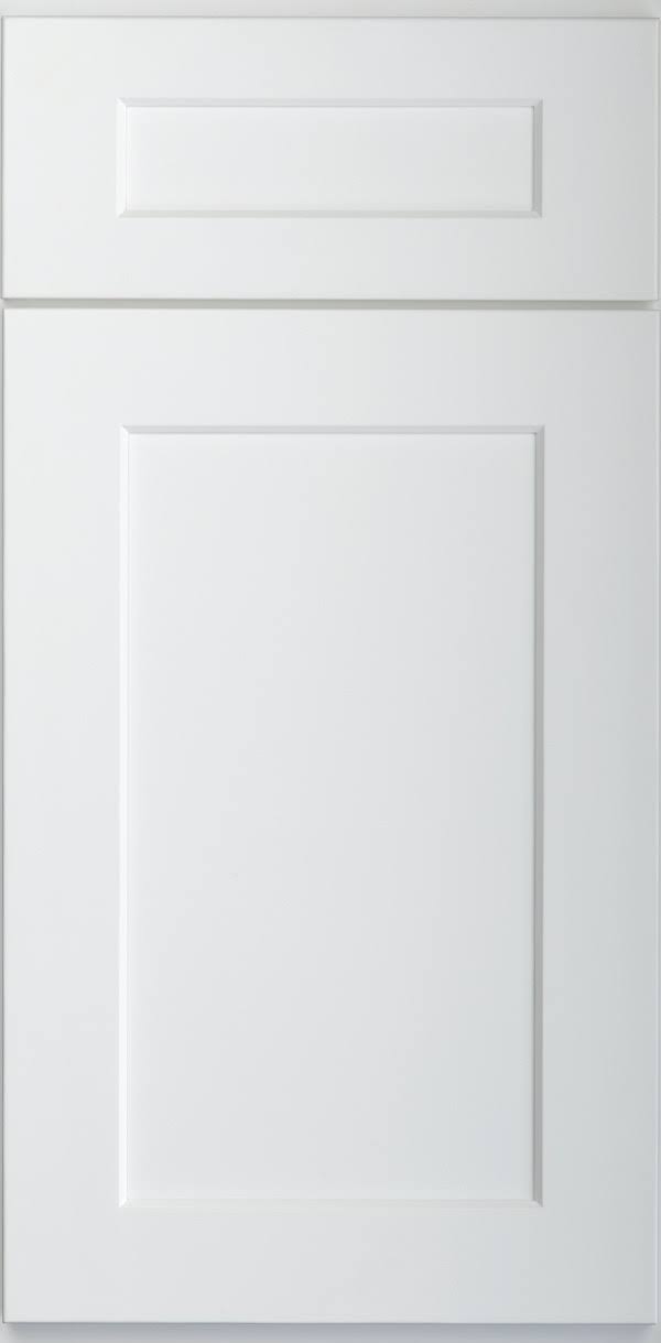 White 2 Doors 1 Drawer Base Cabinet K235