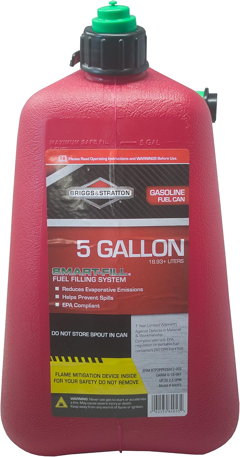 Red Five Gallon Gas Can Y702495