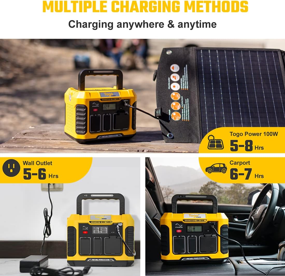 Portable Power Station 288Wh Lithium Battery 330W E460809