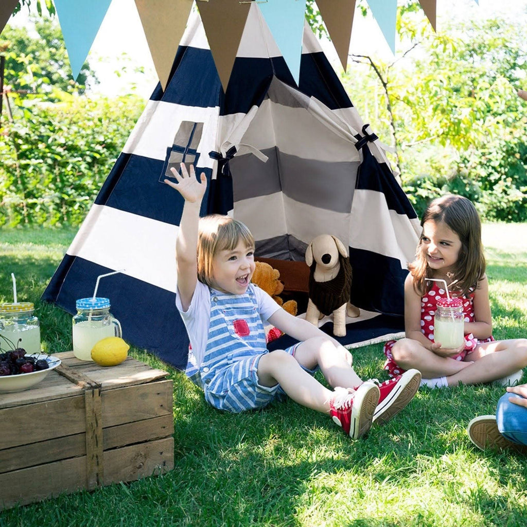 Blue Toddler Teepee Tent with Carry Case K72407