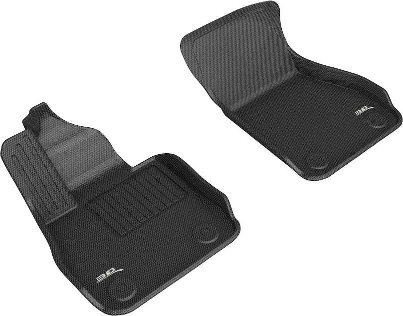 3D MAXpider KAGU Floor Mat (BLACK) Front Row Y8373