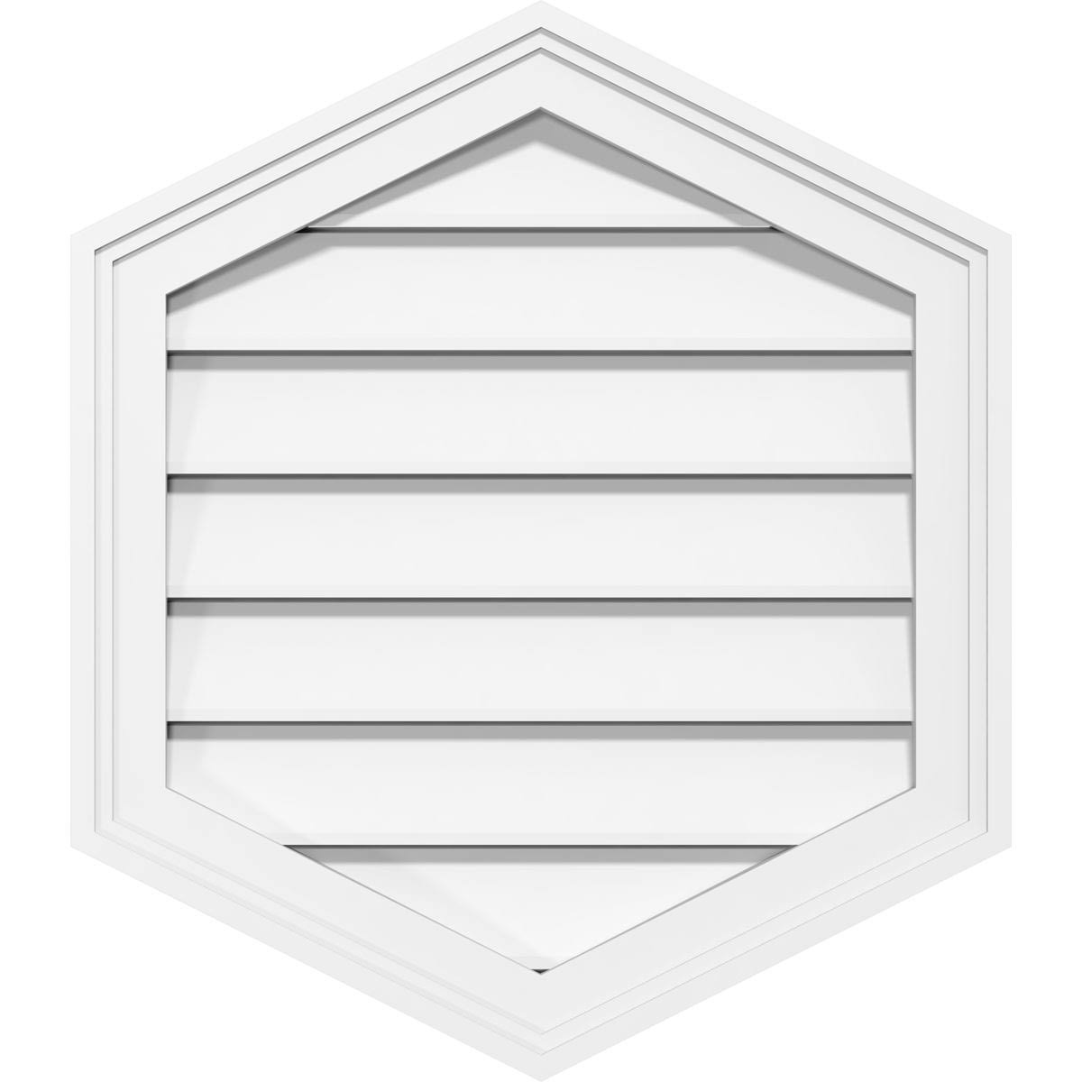 PVC Gable Vent G783509
