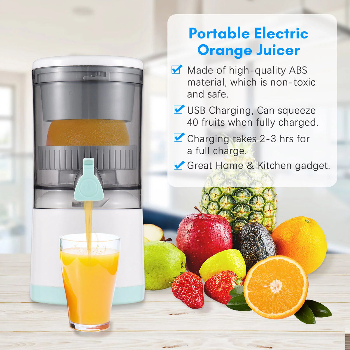 Hands Free Electric Citrus Juicer W865977