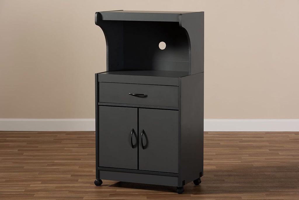 Dark Grey Kitchen Cabinet Y535441