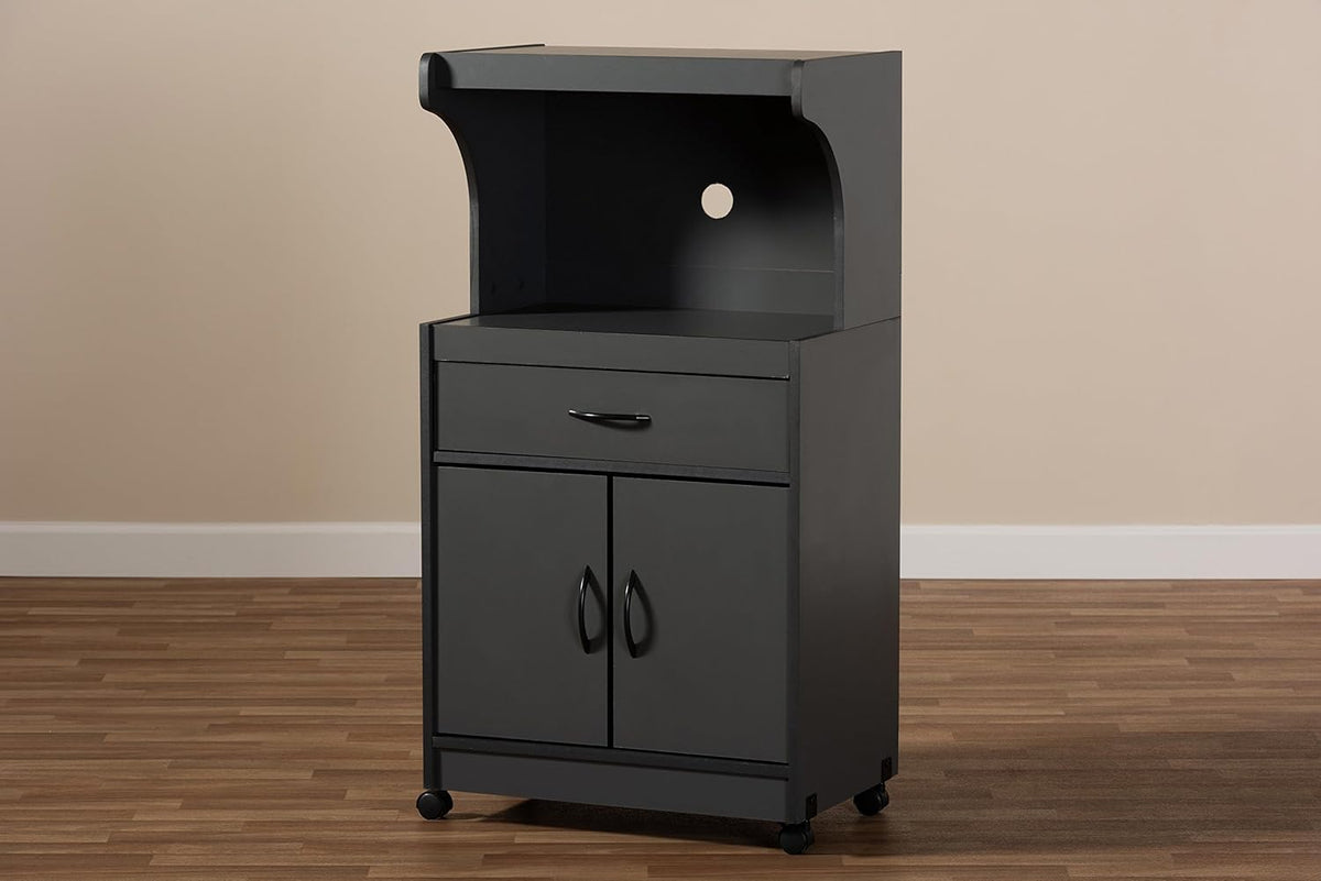 Dark Grey Kitchen Cabinet Y535441