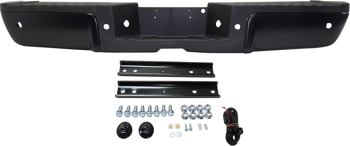 Black Face Steel Step Bumper Assembly X11609