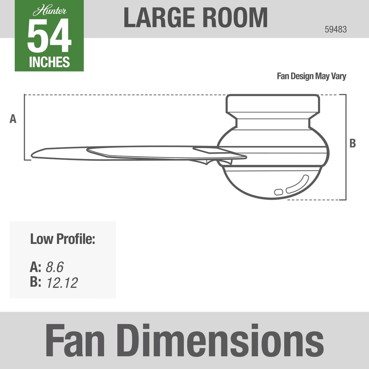 54 in. Matte Silver WiFi Ceiling Fan with LED Light and Remote Y768