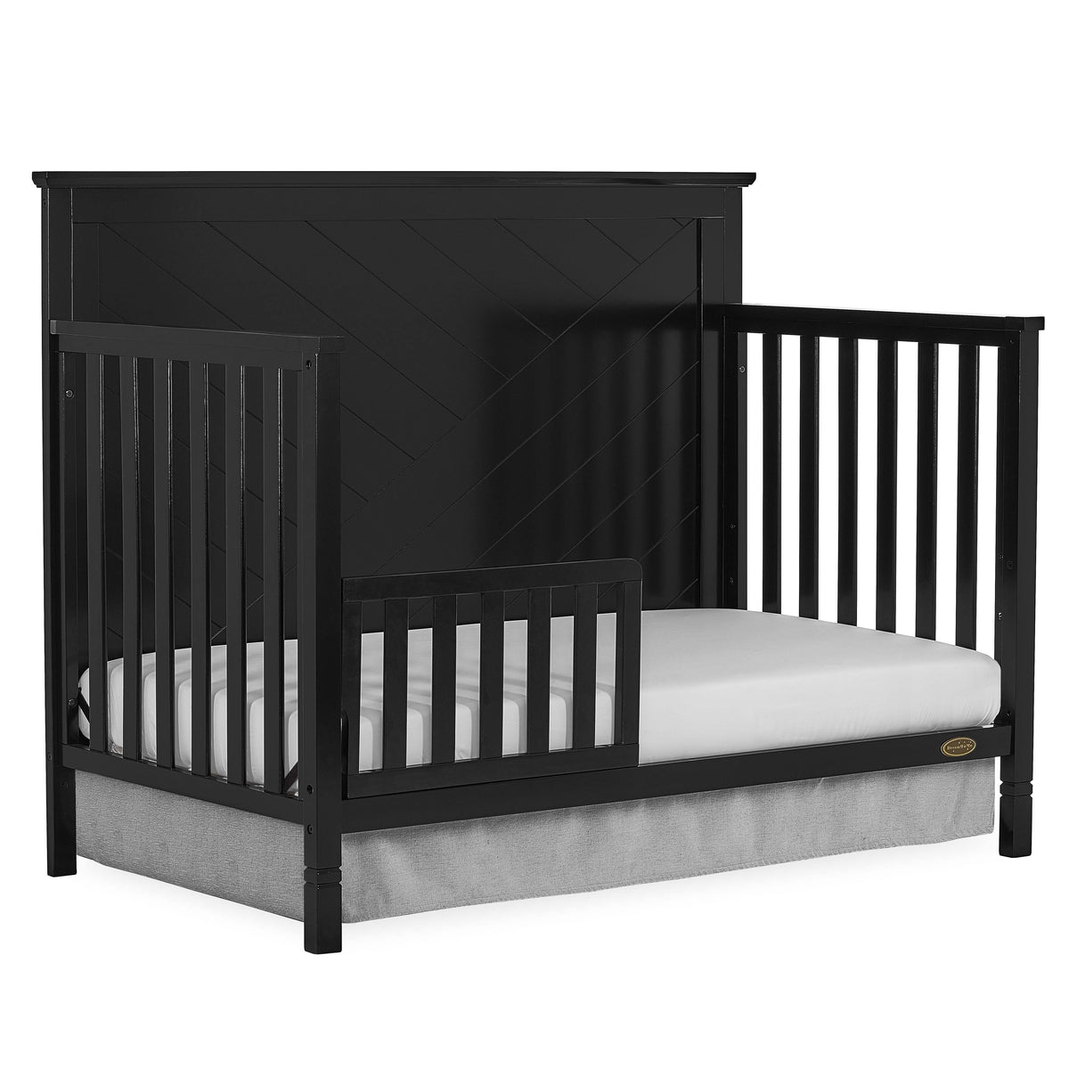 5 in 1 Convertible Crib Black K448