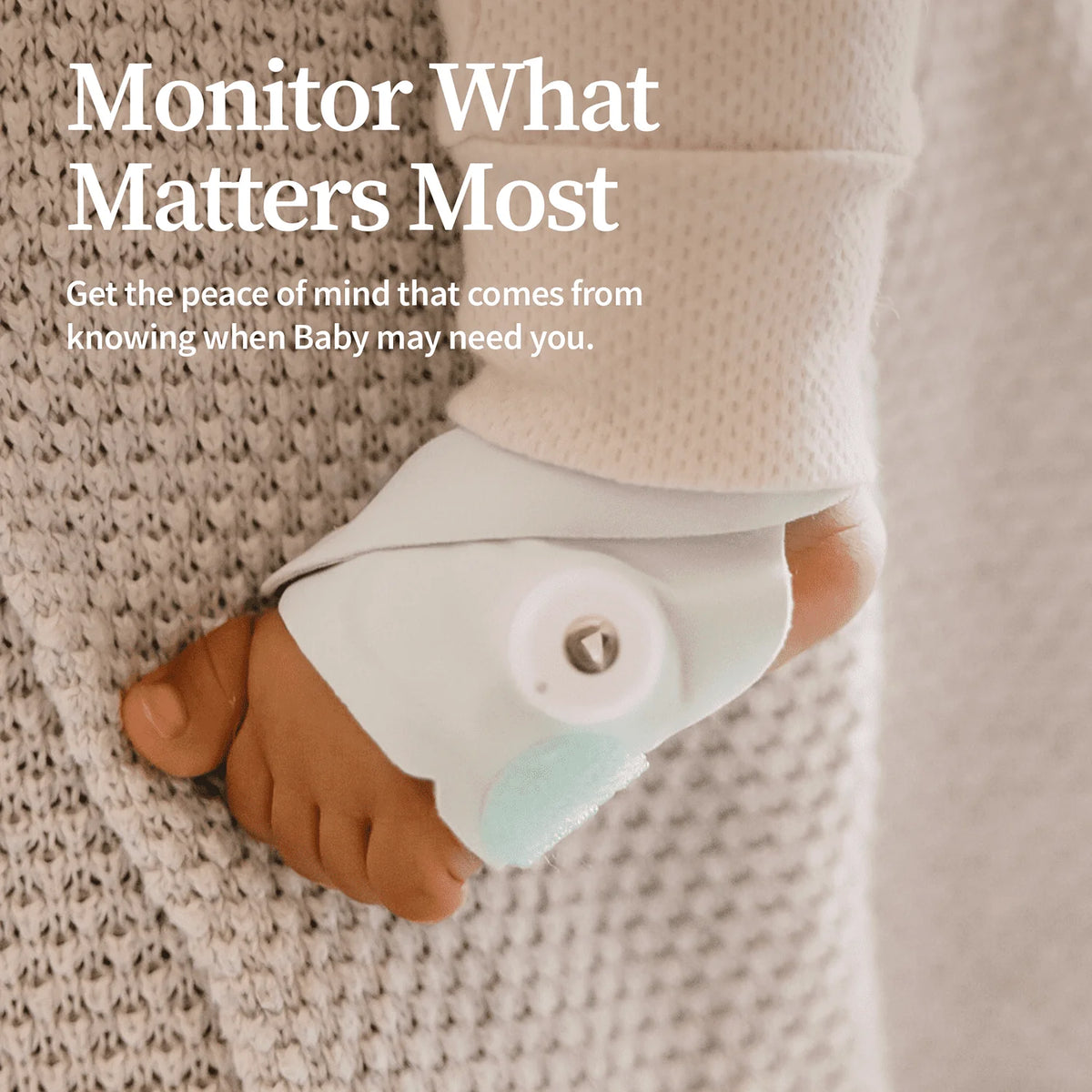 Smart Baby Monitor with Live Health Readings & Notifications P572684