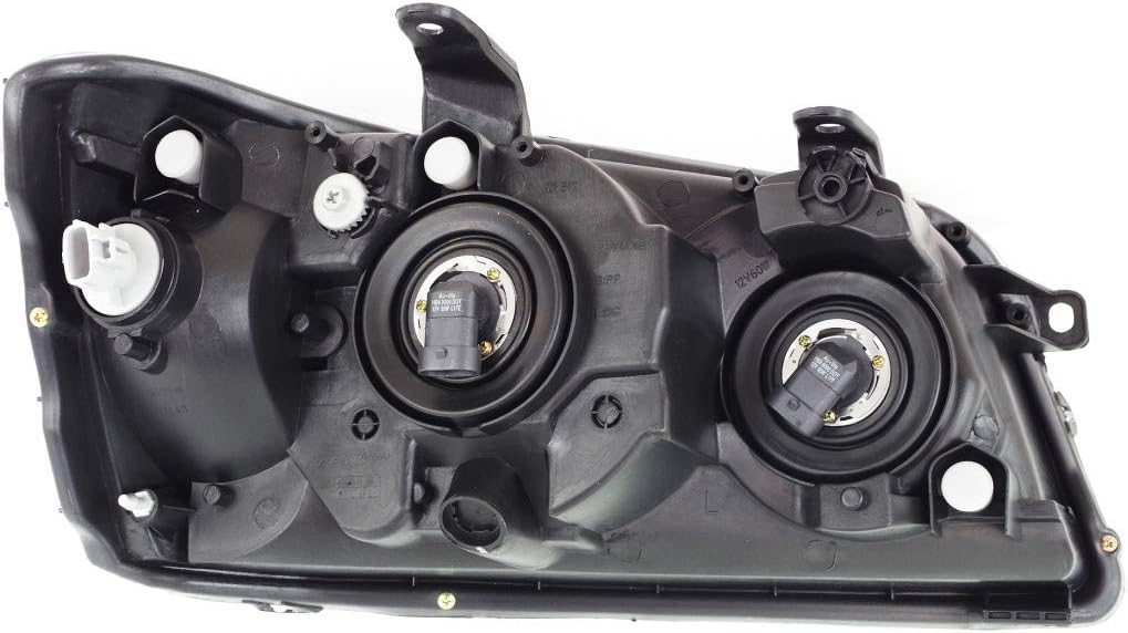 Headlight Assembly for Toyota Highlander 2001 2002 2003 Passenger Side Pack of 2 Q497204