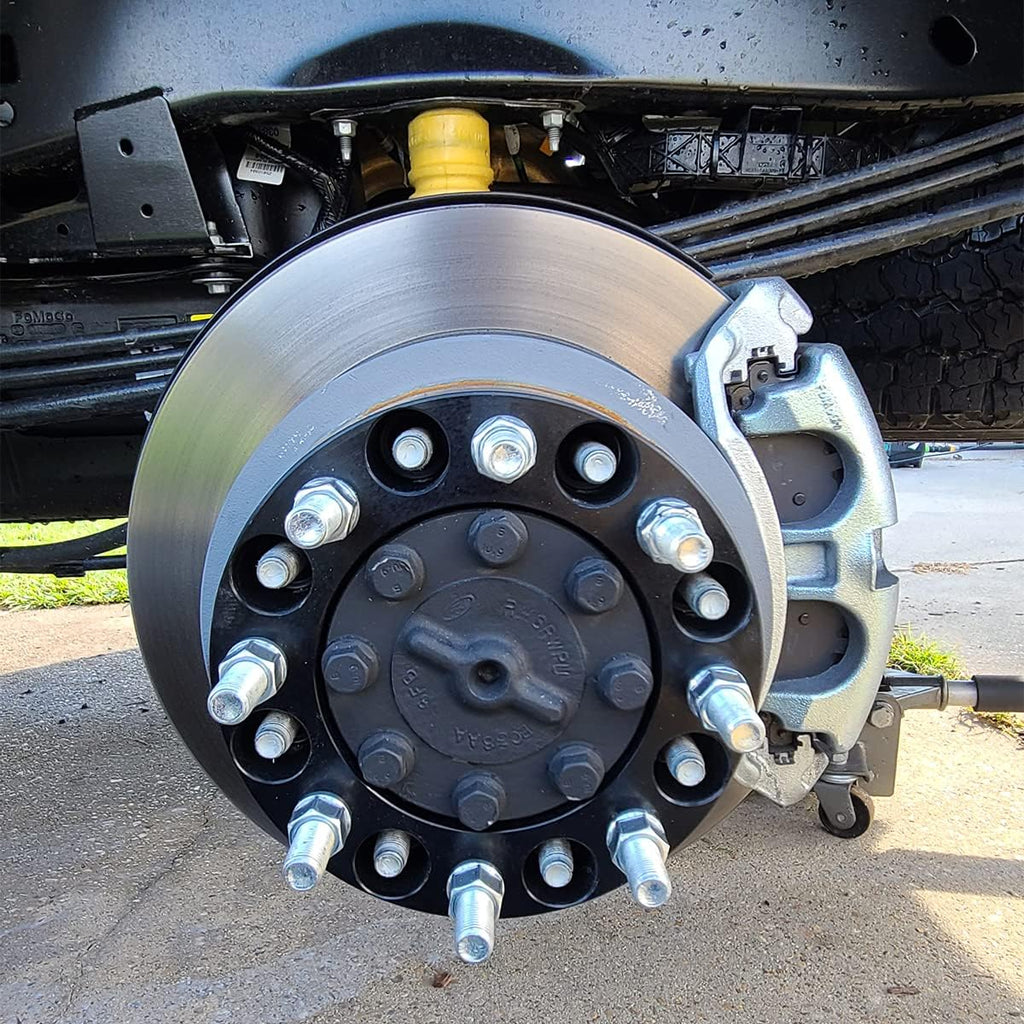 Black Forged 2 Inch Wheel Adapters Pack of 2 Q910
