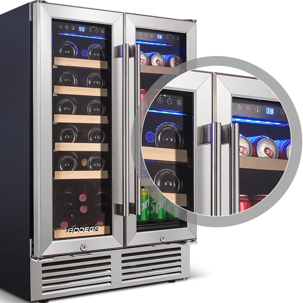24'' Dual Zone Wine Refrigerator W910360