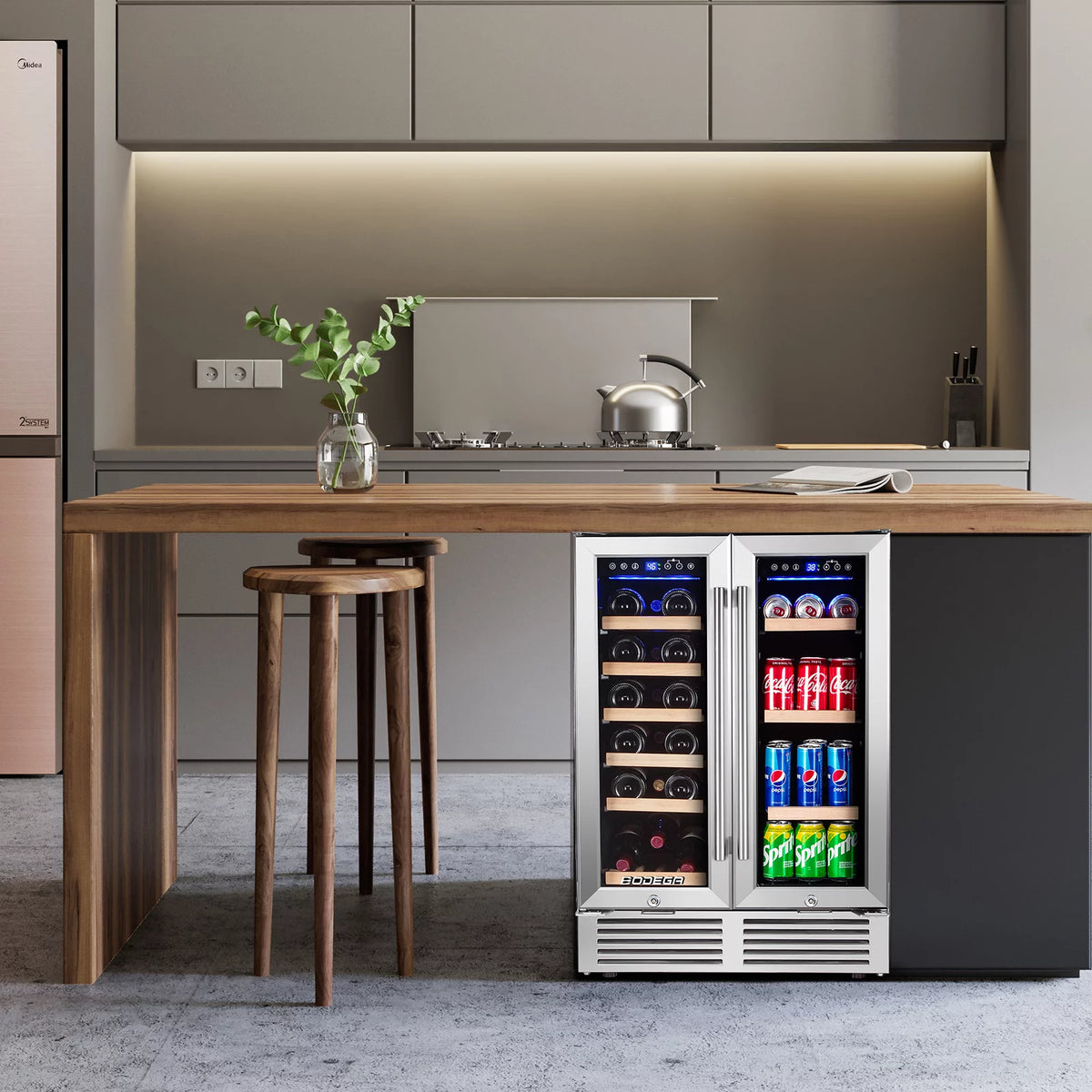 24'' Dual Zone Wine Refrigerator W910360