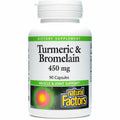 Turmeric & Bromelain 450 mg 90 Capsules I690