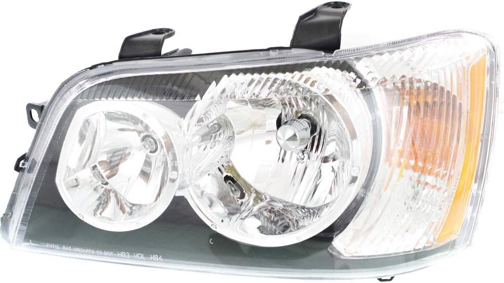 Headlight Assembly for Toyota Highlander 2001 2002 2003 Passenger Side Pack of 2 Q497204