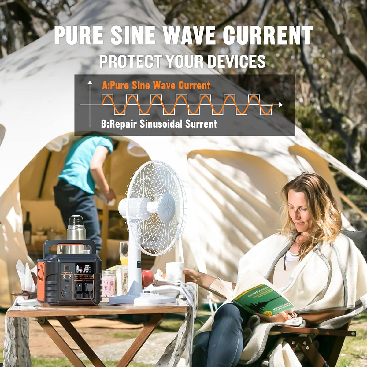 Portable Power Station 330W 296WH Lithium Battery Solar Generator L9181