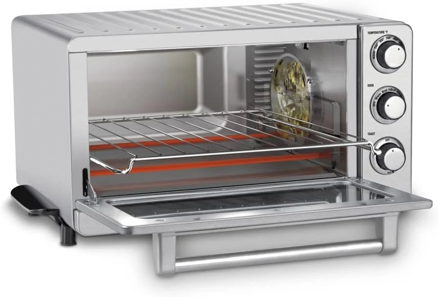 Convection Toaster Oven Broiler, 1800W, Stainless Steel S26134