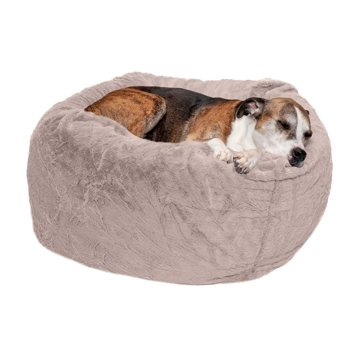 Round Plush Ball Dog Bed H2314