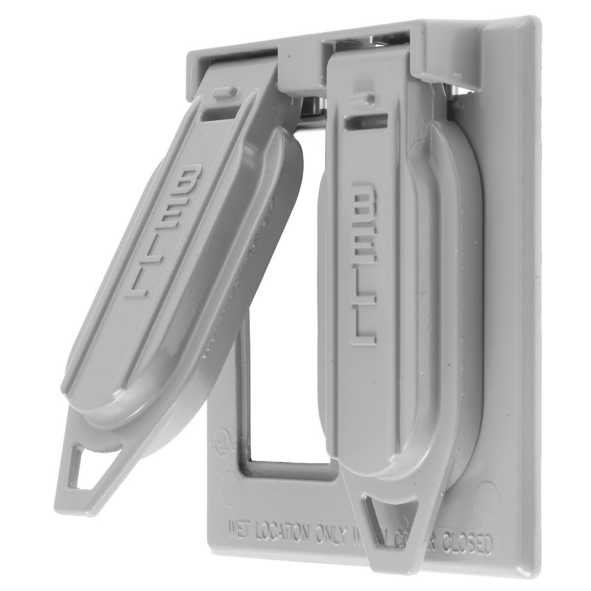 2-Gang Vertical Weather-Proof Cover W5168