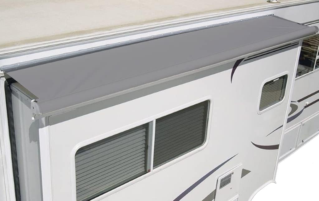 White Vinyl RV Slideout Topper Pack of 2 U34349