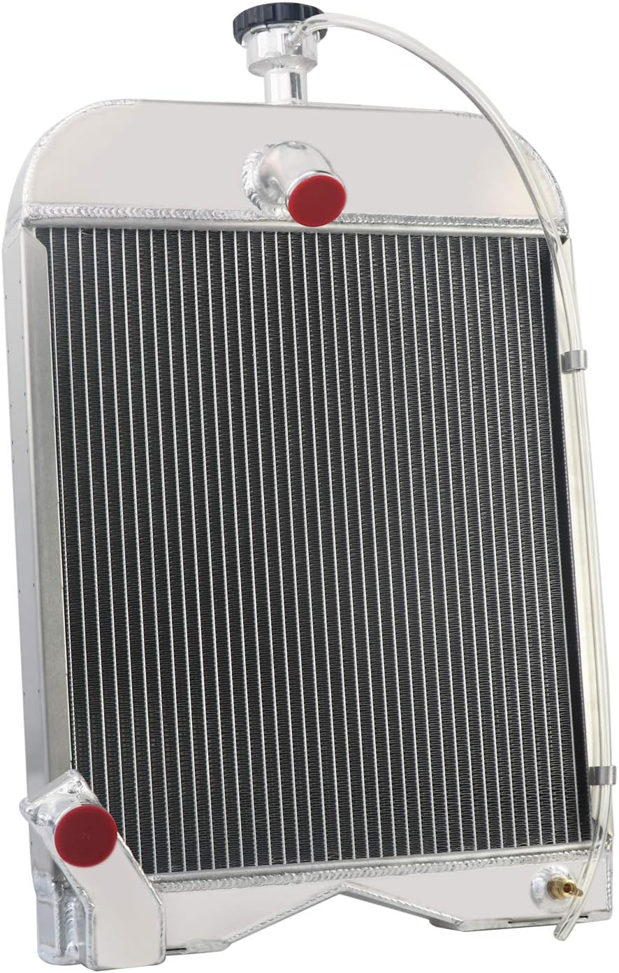 3 Row Aluminum Tractor Radiator With Radiator Cap A911172