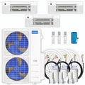 42,000 BTU 3 Zone Ceiling Cassette Ductless Air Conditioner and Heat Pump R285