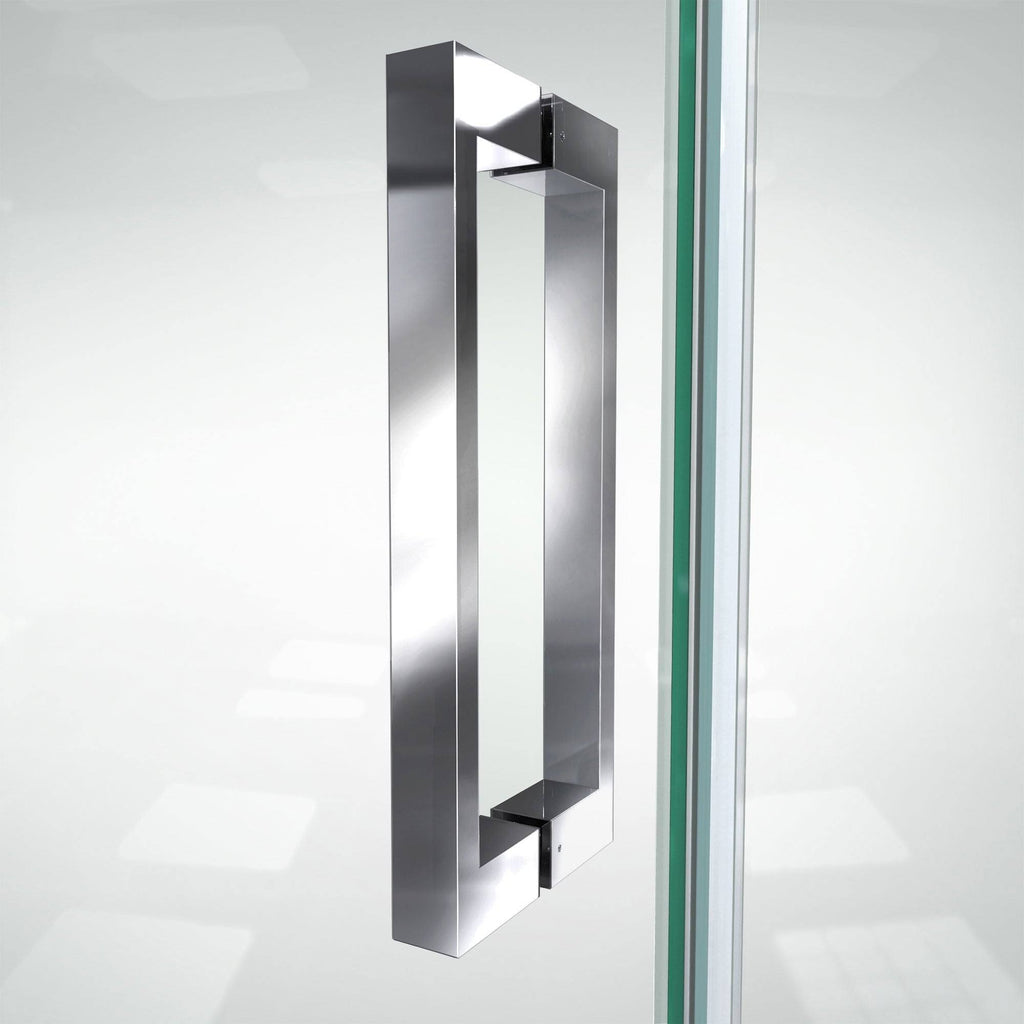 Frameless Pivot Shower Door, Chrome S30297