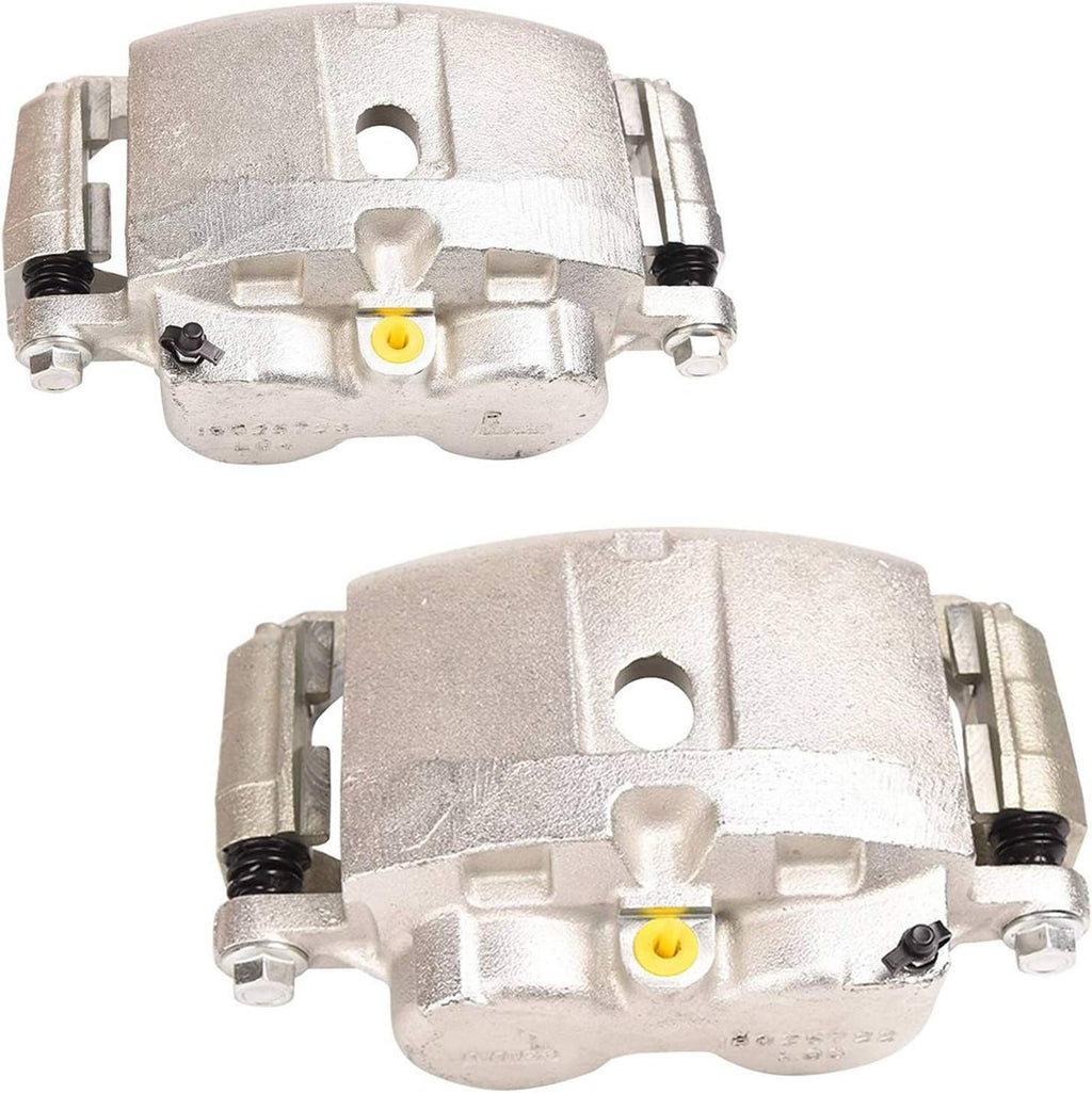 Front Left + Right Front Disc Brake Caliper w/Bracket J682