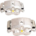 Front Left + Right Front Disc Brake Caliper w/Bracket J682