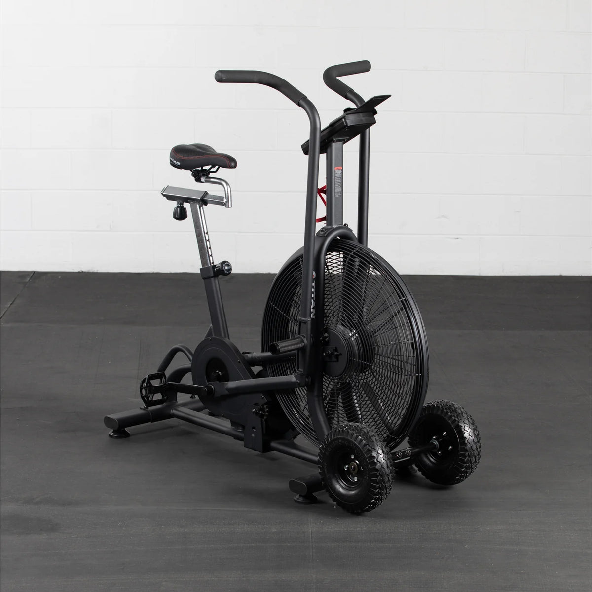 Black Exercise Bike with LCD Screen A75348