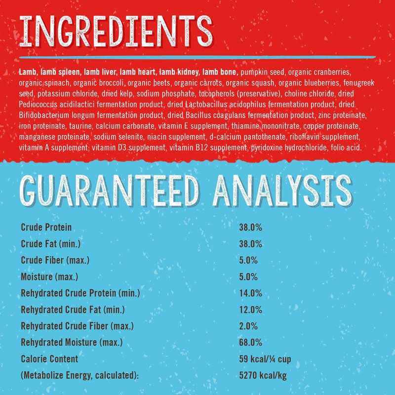 Freeze Dried Dog Food N85417