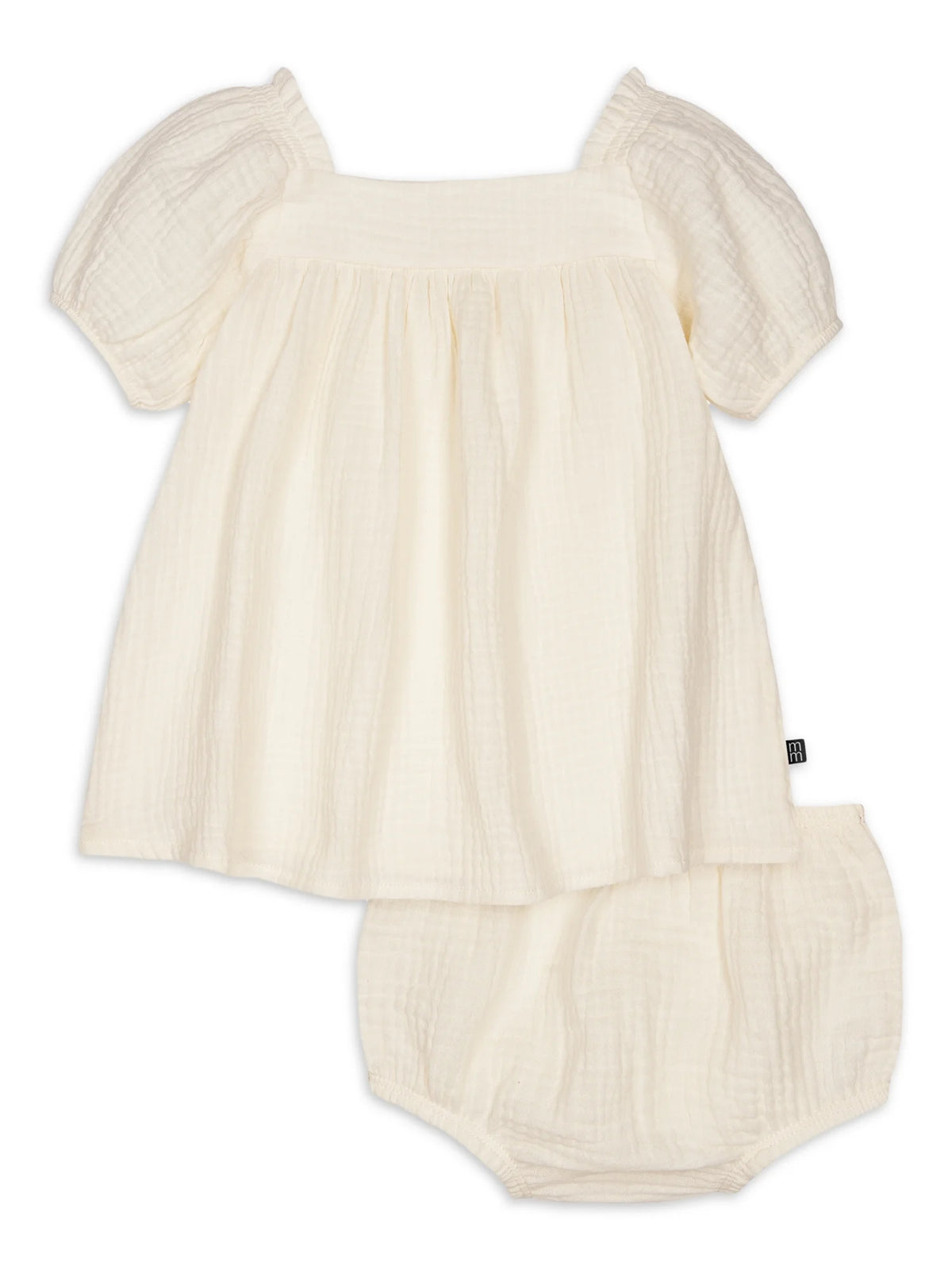 Ruffle Sleeve Dress and Diaper Cover S309770