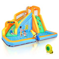 Inflatable Water Slide Bounce House with Splash Pool M66446