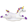 Rainbow Unicorn Inflatable Pool Float Y573