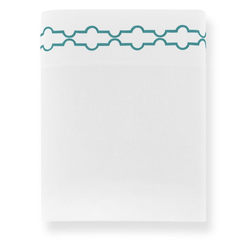 Queen Aqua Flat Sheet W209893