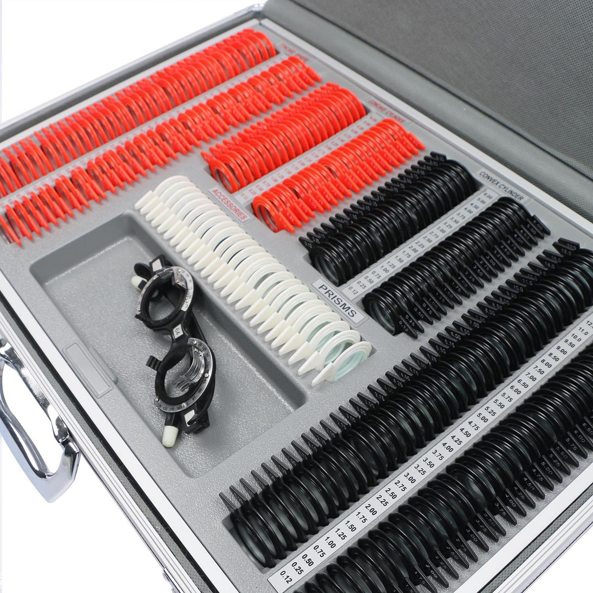 266 pcs Optical Trial Lens Set with Aluminium Case Y797165