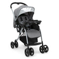 Grey Tweed Reversible Handle Stroller X138