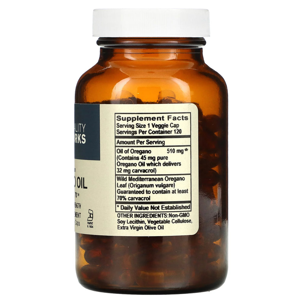 Oregano Oil 120 Liquid Veggie Caps S708